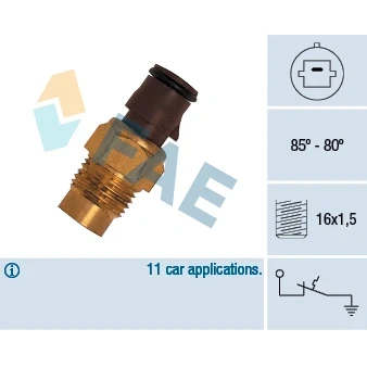 Bilde av Temperaturbryter, radiator ventilator FAE 36160