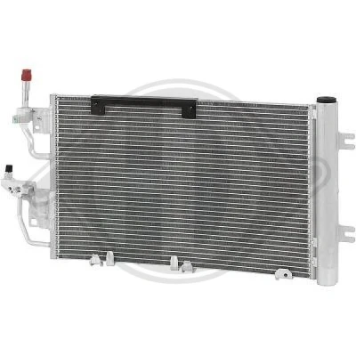 Bilde av DIEDERICHS DCC1735 Kondensator med tetning tørker Climate 11,8 Aluminium R 134a OPEL: Zafira B, Astra H GTC, Caravan