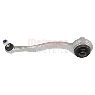 Bilde av METZGER 58052801 Bærebru KIT + med gummifeste, støtte / styreledd framaksel venstre, foran, nede Casterstag Aluminium