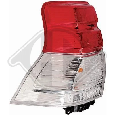 Bilde av DIEDERICHS 6675891 Baklykter venstre W16W, WY21W TOYOTA: Land Cruiser Prado 150