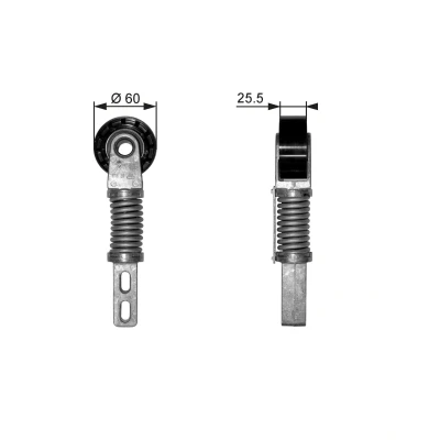 Bilde av GATES FleetRunner Micro V Kit T38355 Strammerull