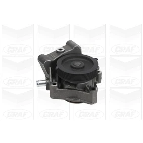 Bilde av GRAF PA1026 Vannpumpe med tetning mekanisk Termoplast 111 for vifteremdrift FIAT: Ducato III Flatvogn lastebil / Chassis, CITROËN: Jumper II Minibuss