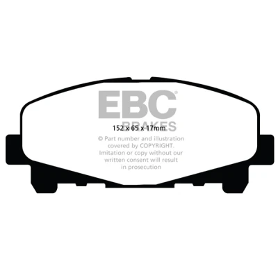 Bilde av EBC Brakes DP21999 Bremseklosser framaksel HONDA: Accord 8, 8 Kombi, 7 Limousine