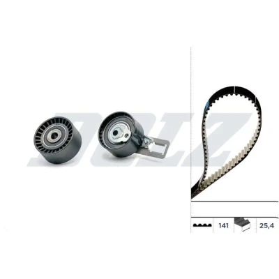 Bilde av DOLZ SKD079 Registerreimsett 141 VOLVO: V70 3, V40 Hatchback, V60 I, FORD: FIESTA 6, FOCUS 3 Turnier, PEUGEOT: 208 I Hatchback