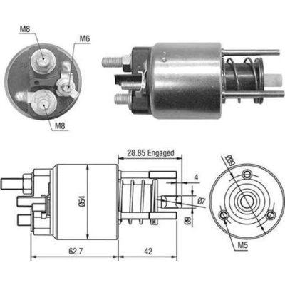 Bilde av MAGNETI MARELLI 940113050453 Magnetbryter, starter