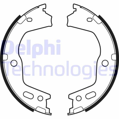 Bilde av DELPHI LS2154 Handbromsbackar