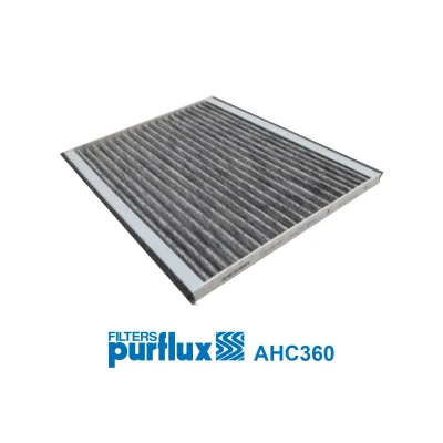 Bilde av PURFLUX AHC360 Kupéfilter Karbonfilter 239 190 20 HYUNDAI: i30 II Hatchback, ix35, ACCENT 3 Stufenheck, KIA: cee‘d Sportswagon, I Hatchback