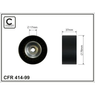 Bilde av Løpehjul, kilerem, honda accord vii, tourer civic hatchback viii, cr v iii, fr v, stream, 311709NA023, 31170PNA003, 31170 PN