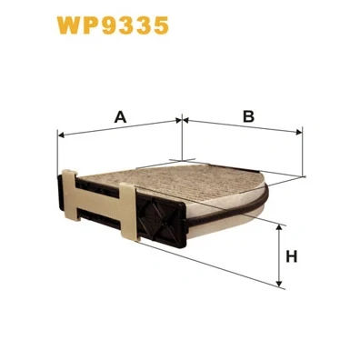 Bilde av Kupéfilter WIX FILTERS WP9335