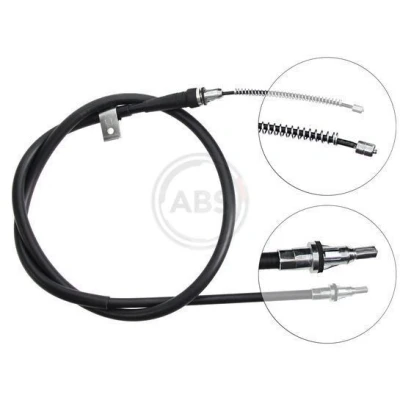 Bilde av A.B.S. K19827 Bremsekabel 1540 Trommelbrems for høyre/venstre ratt NISSAN: MICRA 3