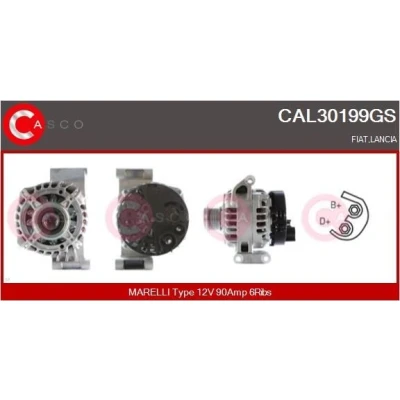 Bilde av CASCO CAL15035GS Dynamo 12V 150A FORD: MONDEO 4 Turnier, S Max Mk1, Galaxy Mk2 MPV, VOLVO: V70 3, V60 I, V40 Hatchback