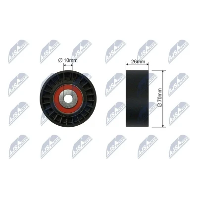 Bilde av Strammerull, kilerem med ribber, ford,jaguar,land rover, 1456983, 6G 9Q 19A21 6AA, C2 Z16 649, LR0 04877, 85466