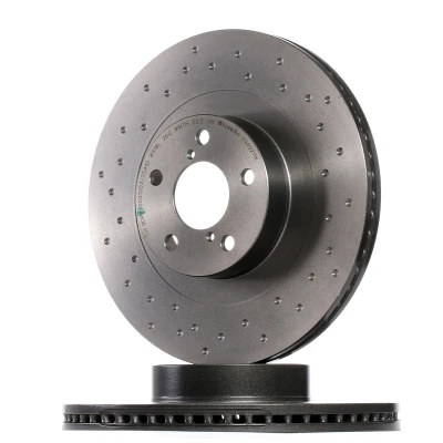Bilde av BREMBO XTRA LINE 09.A921.1X Bremseskiver 293 24 5 perforert / ventilert belagt høy karbon SUBARU: Impreza II Sedan, Forester III