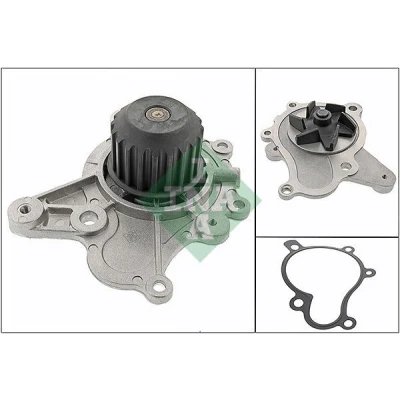Bilde av INA 538 0657 10 Vannpumpe 20 for tannremdrift HYUNDAI: Tucson, ACCENT 2, Getz, KIA: CARENS Magentis II