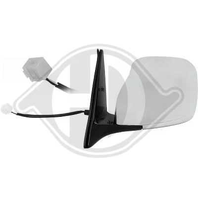 Bilde av Sidespeil Diederichs 6672527 venstre TOYOTA: Land Cruiser Prado 90