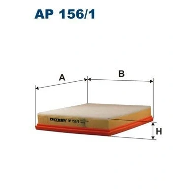 Bilde av FILTRON AP 156/1 Luftfilter 45 218,5 254 Filterinnsats FORD: KA Hatchback, StreetKA Cabrio