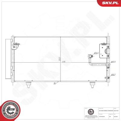 Bilde av Kondensator ESEN SKV 86SKV550
