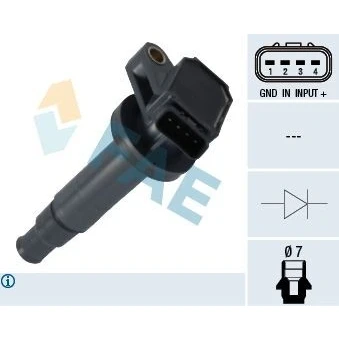 Bilde av Tennspole, citroën,daihatsu,peugeot,subaru,toyota, 0K01140305, 0K24040305, 0K95420930, 0VS0140305, 1404200048, 19500 B1010, 31250 25080,