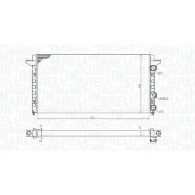 Bilde av Radiator MAGNETI MARELLI 350213189200