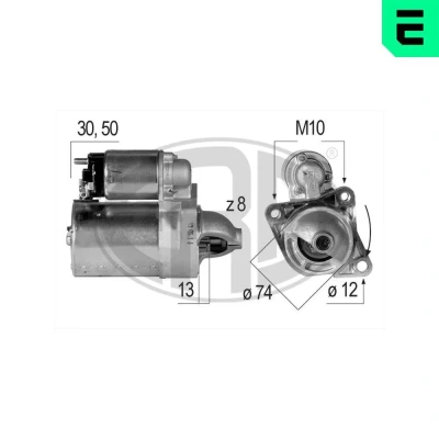 Bilde av ERA 220118A Starter 12 0,9 8