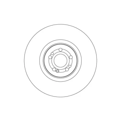 Bilde av TRW Bremseskive MERCEDES BENZ: GLS, GLE 375mm 36mm 5 112mm ventilert spraylakkert høy karbon DF4634S 1674210901,167421090107,A1674210901,A167421090107