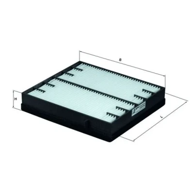 Bilde av Støvfilter, mercedes benz m klass [w163], 1638350047, 1638350247, A163 835 00 47, 02 47