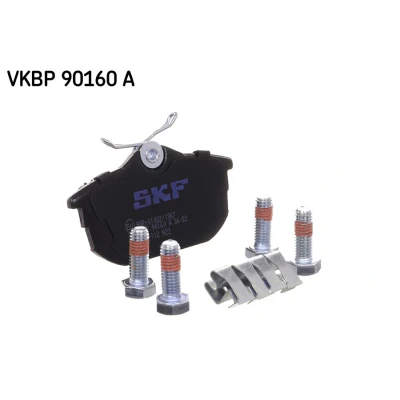 Bilde av SKF VKBP 90160 A Bremseklosser med akustisk slitasjevarsel MITSUBISHI: COLT 6, VOLVO: V40 Stasjonsvogn