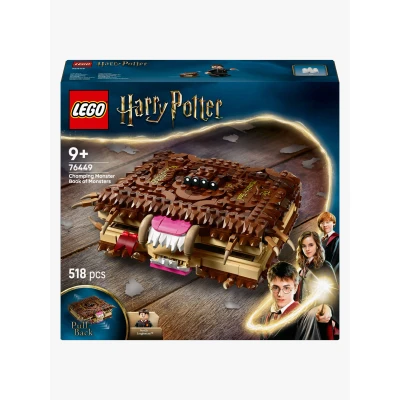 Bilde av LEGO Harry Potter TM 76449 Den glefsende Monsterboken om monstre Byggesett Plast