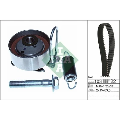 Bilde av Registerreimsett, honda civic hatchback vii, sedan 04145PLC315, 04145 PLC 315, 14400P7A004, 14400 P7A 004, 14400PLA004,