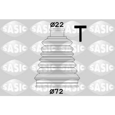 Bilde av SASIC 2933123 Drivakselmansjett hjulside Termoplast