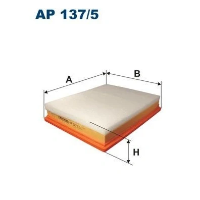 Bilde av FILTRON AP 137/5 Luftfilter 58,5 263 360 Filterinnsats RENAULT: MASTER 2 Pritsche/Fahrgestell, Kasten, NISSAN: Interstar Van