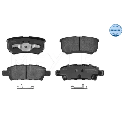 Bilde av MEYLE 025 240 1416/W Bremseklosser ORIGINAL Quality bakaksel med akustisk slitasjevarsel antihyle blikk MITSUBISHI: Lancer 8 Limousine