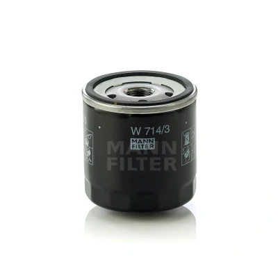 Bilde av MANN FILTER W 714/3 Oljefilter 3/4 16 UNF med en retursperreventil Påskruingsfilter ALFA ROMEO: GTV, 156 Sportwagon, 166, LANCIA: DELTA 1, Thema Sedan