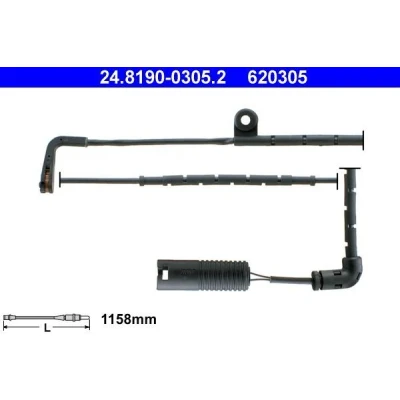 Bilde av ATE 24.8190 0305.2 Bremsebeleggslitasje LAND ROVER: Range Rover 3