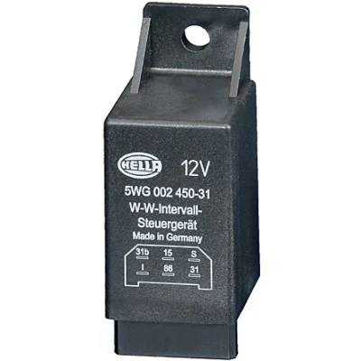 Bilde av HELLA 5WG 002 450 311 Relè, vaskeintervall med holder