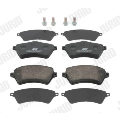 Bilde av JURID 573102J Bremseklosser ikke klargjort for slitasjeindikator med tilbehør NISSAN: NP300 Navara Pick up, LAND ROVER: Freelander I SUV