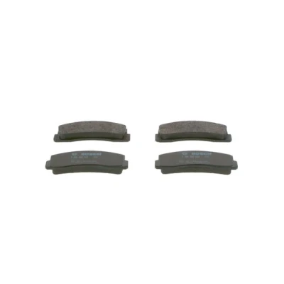 Bilde av BOSCH 0 986 494 543 Bremseklosser Low Metallic med antihyle blikk, montageanvisning