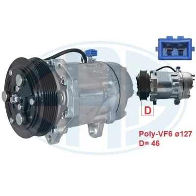 Bilde av Kompressor, klimaanlegg vw OE 7D0 820 805 B, G, H