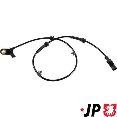 Bilde av JP GROUP 4097104370 ABS sensor venstre bakaksel aktiv 880 svart