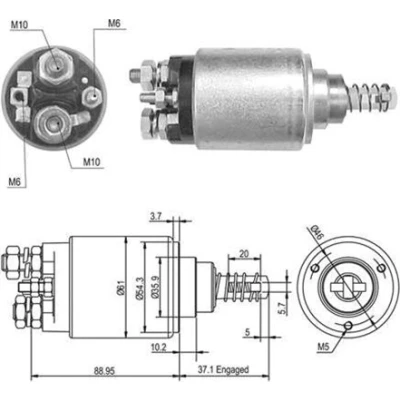 Bilde av Magnetbryter, starter MAGNETI MARELLI 940113050389