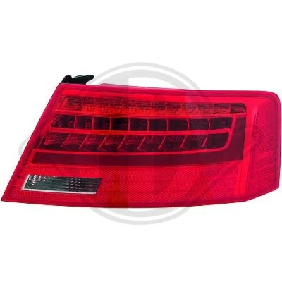 Bilde av DIEDERICHS 1045190 Baklykter Priority Parts høyre ytre del LED med pæreholder