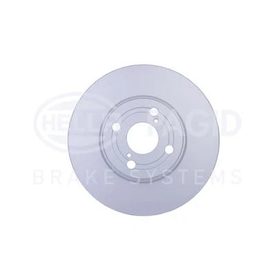 Bilde av HELLA PRO 8DD 355 110 451 Bremseskiver 275 25 04/06 100 utvendig ventilert belagt uten hjulfestebolt, hjulnav TOYOTA: Corolla IX Hatchback