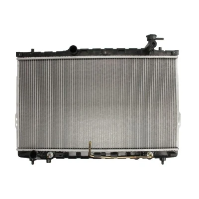 Bilde av THERMOTEC D70521TT Radiator Aluminium, plast for kjøretøy med/uten klimaanlegg 714 400 23 Automatisk girkasse Kjøleribber loddet
