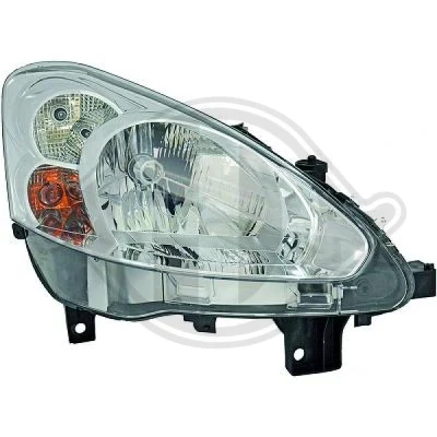 Bilde av DIEDERICHS Priority Parts 4213880 Frontlykter PEUGEOT: Partner II Van