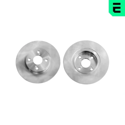 Bilde av OPTIMAL BS 7982C Bremseskiver bakaksel 266 9 4/6 fullt ut belagt TOYOTA: Corolla VIII Liftback, Stasjonsvogn, VII Stasjonsvogn