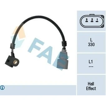 Bilde av Sensor, kamakselposisjon, audi,seat,skoda,vw, 03G 957 147 B, 147, 045 D, 076 906 433, 1343872, 1364648, 1447513, 3M51927
