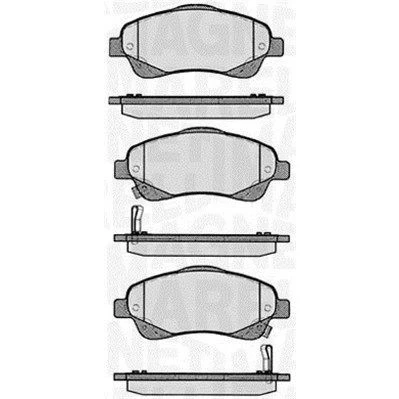 Bilde av Bremseklosser sett, Framaksel, toyota avensis, avensis kombi, sedan, corolla verso, 04465YZZEB, 446505130, 446505131, 446505140,
