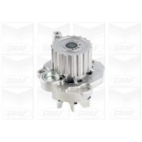 Bilde av GRAF PA806 Vannpumpe 19 med tetningsring mekanisk stålplate 56,1 for tannremdrift VOLKSWAGEN: Polo IV Hatchback