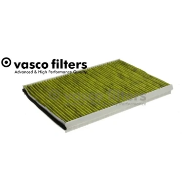 Bilde av DAVID VASCO B073 Kupéfilter aktivkullfilter med polyfenol 244mm 354mm 30mm MERCEDES BENZ: A Klasse