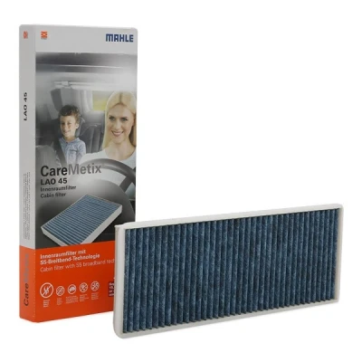 Bilde av MAHLE ORIGINAL LAO 45 Kupéfilter Karbonfilter, med antiallergisk virkning, antibakteriell effekt 394,0 154 24,0 CST4624 AUDI: A4 B5 Avant